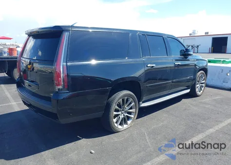 2020 Cadillac Escalade Esv 4Wd Premium Luxury из США, поврежденный, VIN 1GYS4JKJ3LR211390